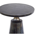 Gray Industrial Style Accent Table | Novi Living Sonja