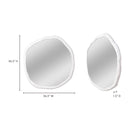 Organic-Shaped Aluminum Mirror | Novi Living Foundry | Oroa.com