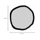 Organic-Shaped Aluminum Mirror | Novi Living Foundry | Oroa.com