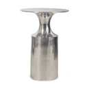 Hospitality furniture - Metallic Collumn-Base Accent Table - www.oroatrade.com