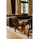Hospitality furniture - Metallic Collumn-Base Accent Table - www.oroatrade.com