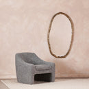 Aluminum-Framed Organic Mirror | Novi Living Foundry | Oroa.com