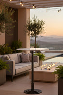 White Marble Outdoor Counter Table | Novi Living Tori