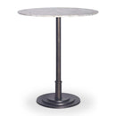 White Marble Outdoor Bar Table | Novi Living Tori