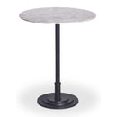 White Marble Outdoor Bar Table | Novi Living Tori