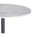 White Marble Outdoor Bar Table | Novi Living Tori