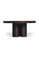 Round Black Outdoor Coffee Table | Novi Living Logan