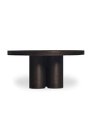 Round Black Outdoor Coffee Table | Novi Living Logan | Oroa.com