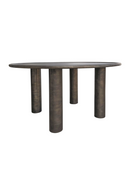 Bronze Round Outdoor Dining Table | Novi Living Deacon | Oroa.com
