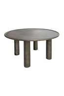 Bronze Round Outdoor Dining Table | Novi Living Deacon | Oroatrade.com