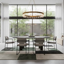 Hospitality furniture - Bronze Round Outdoor Dining Table - www.oroatrade.com