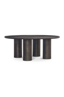 Bronze Round Outdoor Coffee Table | Novi Living Deacon | Oroatrade.com