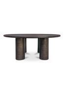 Bronze Round Outdoor Coffee Table | Novi Living Deacon | Oroa.com