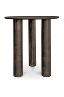 Bronze Round Outdoor Side Table | Novi Living Deacon | Oroatrade.com