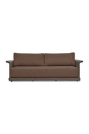 Curved Arm Wicker Outdoor Sofa | Novi Living Meredith | Oroa.com