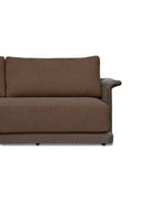 Curved Arm Wicker Outdoor Sofa | Novi Living Meredith | Oroa.com