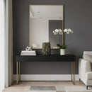 Antique Brass Petal Motif Vase | Novi Living Sabine