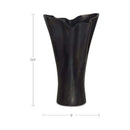 Hospitality furniture - Black Wave Top Vase - www.oroatrade.com