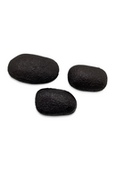 Aged Black Wall Sculpture Set (3) | Novi Living Breton | Oroa.com