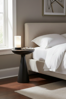 Deep Bronze Round Side Table | Novi Living Greta | Oroatrade.com