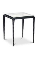 Square Cast Glass Side Table | Novi Living Mari | Oroa.com