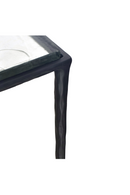 Square Cast Glass Side Table | Novi Living Mari | Oroatrade.com