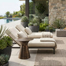 Bronze Outdoor Side Table | Novi Living Bardo