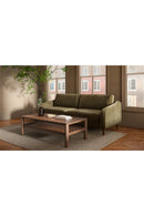 Hospitality furniture - Wooden Leg 2-Seater Sofa - www.oroatrade.com