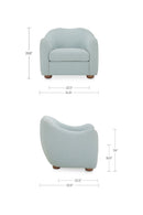 Hospitality furniture - Sloped-Arm Accent Chair - www.oroatrade.com