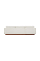Hospitality furniture - White Left Sectional Sofa - www.oroatrade.com