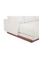 Hospitality furniture - White Left Sectional Sofa - www.oroatrade.com