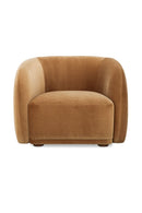 Hospitality furniture - Curved Back Accent Chair - www.oroatrade.com