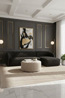 Hospitality furniture - Curved Back Sectional Sofa - www.oroatrade.com