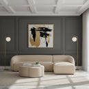 Curved Back Sectional Sofa | Novi Living Faye