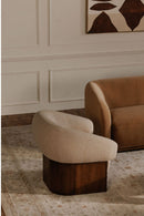 Hospitality furniture - Contemporary Upholstered Accent Chair - www.oroatrade.com