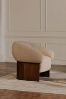Hospitality furniture - Contemporary Upholstered Accent Chair - www.oroatrade.com