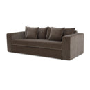 Dark Upholstered Sleeper Sofa | Novi Living Kiran