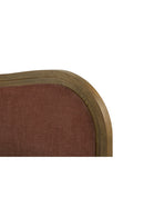 Hospitality furniture - Brown Wave Headboard Bed - www.oroatrade.com