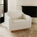 Wooden Base Lounge Chair | Novi Living Keane