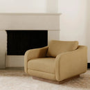 Wooden Base Lounge Chair | Novi Living Keane