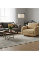 Wooden Base Lounge Chair | Novi Living Keane | Oroatrade.com