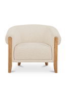 White Tub-Style Accent Chair | Novi Living Jones | Oroatrade.com