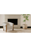 White Tub-Style Accent Chair | Novi Living Jones | Oroatrade.com