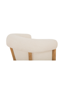 White Tub-Style Accent Chair | Novi Living Jones | Oroatrade.com