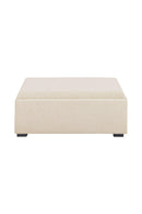 Square Tray Storage Ottoman | Novi Living Montana | Oroa.com
