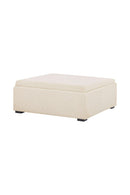 Square Tray Storage Ottoman | Novi Living Montana