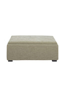 Square Tray Storage Ottoman | Novi Living Montana | Oroa.com