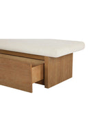 Chenille Storage Bench | Novi Living Gemma