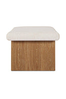 Chenille Storage Bench | Novi Living Gemma