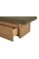 Chenille Storage Bench | Novi Living Gemma